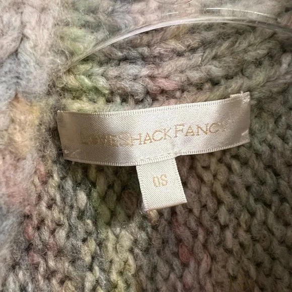 LoveShackFancy Fresca Autumn Winter Shawl - Picture 2 of 8